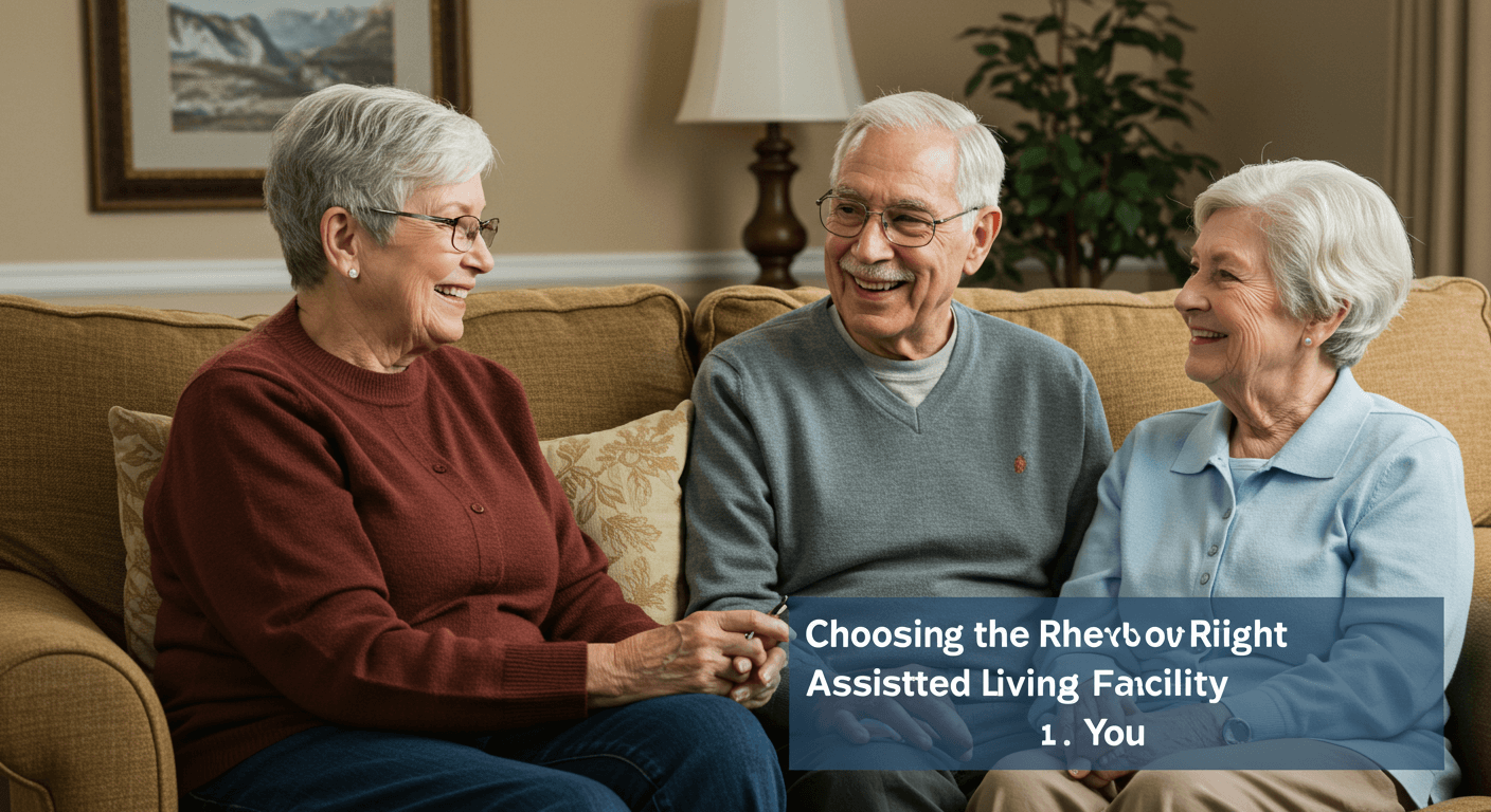 Choosing the Right Assisted Living Facility for You